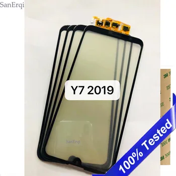 10PCS / VEĽA Dotykový Displej Pre Huawei Y7 2019 DUB-LX2 DUB-L22 LCD Displej predné sklo objektívu SanErqi