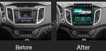 4core Android 10.0 Tesla Obrazovke Auto Multimediálnu GPS Navigáciu Pre Hyundai Creta ix25-2019 Rádio Stereo 4G NECH wifi Carplay