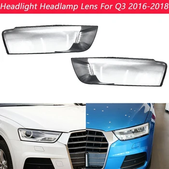 Auto Predného Svetlometu Vedúci Svetlo Lampy Objektív Shell Náhradný Kryt pre - Q3 2016 2017 2018