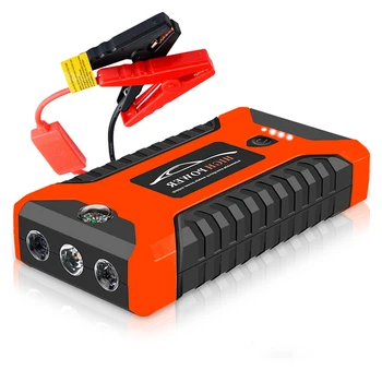 Auto Skok Starter Power Bank 20000mAh 4 USB Prenosné Auto Núdzové Start-up Nabíjačka autobatérie Booster Nabíjačky, štartovacie Zariadenie