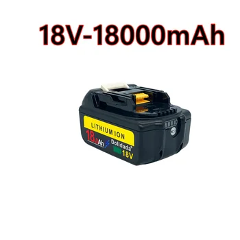 Bl1860 nabíjateľná batéria 18 V 18000mah Makita Li ion 18 V batérie bl1840 bl1850 bl1830 bl1860b LXT 400 + Elektrický uťahovák