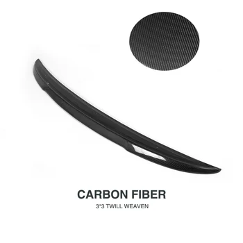 Carbon fiber Auto Zadný Vietor Spojler pre BMW F10 2010UP