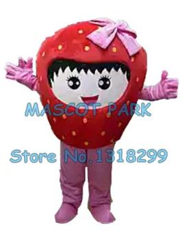 Jahoda maskot kostým factory veľkoobchod new horúce vlastné cartoon jahody, ovocie tému anime cosply kostýmy karneval 3049