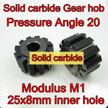 Livter M1 Modul Tlak Uhol 20 karbidových Výstroj sporák 25x8mm Vnútorného otvoru 1pcs