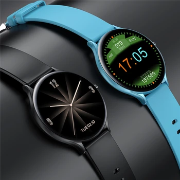 LS 2020 nové QW13 Štýlové ženy inteligentné hodinky Kolo Displeja smartwatch pre Dievča Srdcového tepu a aplikácie Pre Android a IOS