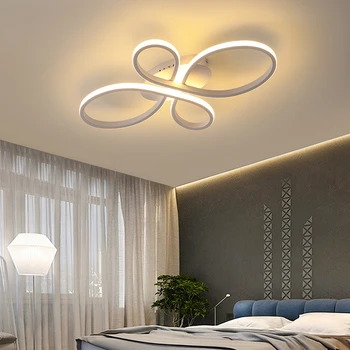 Moderné LED Stropné Svietidlá Stmievateľné Obývacia Izba, Jedáleň, Spálňa Štúdia Balkón Hliníkové Telo Dekoratívne Led Stropné Svetlá