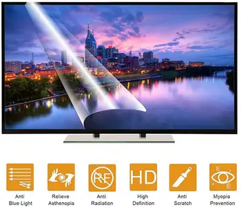Pre Onida 50 FKY 48.5 palcový Full HD TV Monitor Screen Protector -Modré Svetlo Filtrom Ochrana Očí Modré Svetlo Blokuje flim